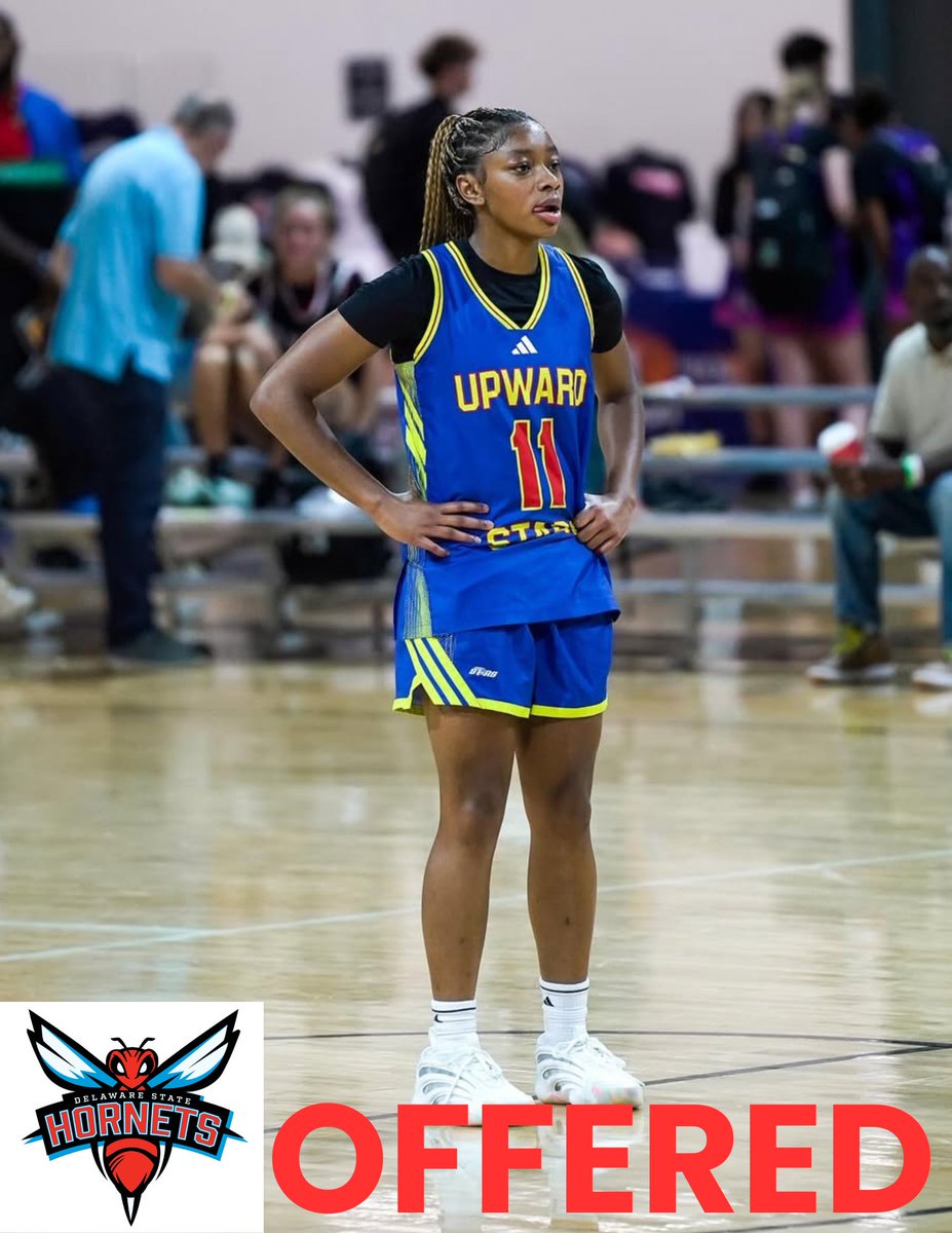 Kerri Fluellen (@fluellenkerri) on Twitter photo Blessed to receive an offer from Delaware State University!!♥️🤍💙 Thank you coach <a href="/CoachJazT/">Jaz Turner</a> for the opportunity!! Blessed to receive an offer from Delaware State University!!♥️🤍💙 Thank you coach <a href="/CoachJazT/">Jaz Turner</a> for the opportunity!!