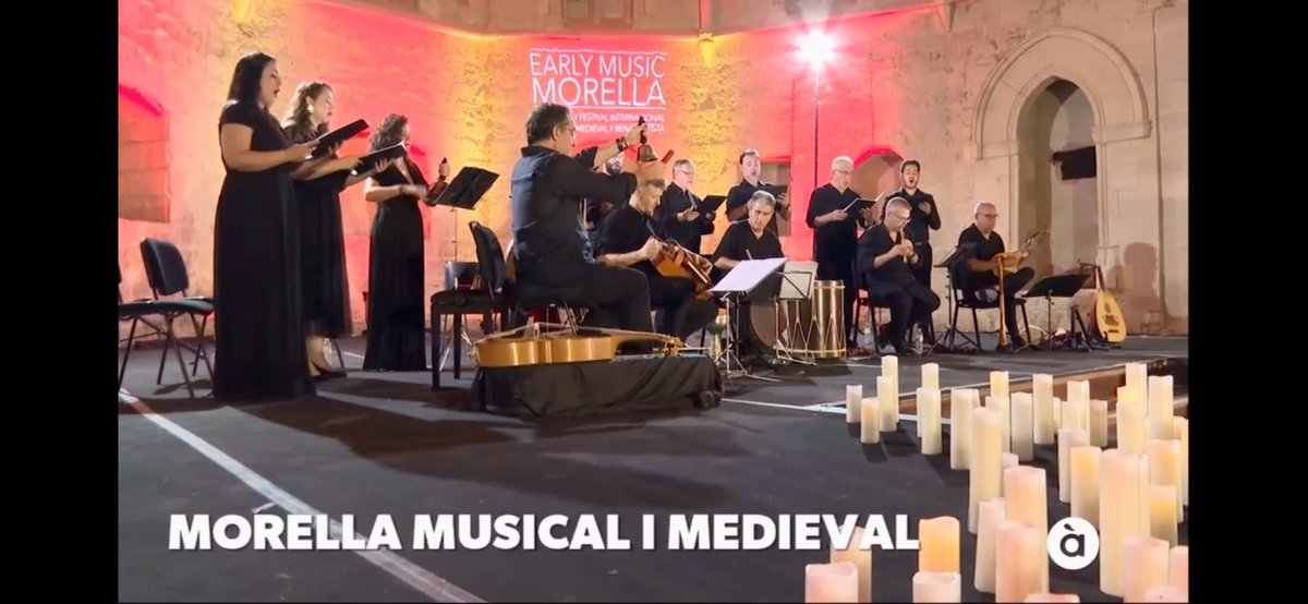 codeposa's tweet image. Un equip de Comunicacions dels Ports va cobrir anit l’inici de l’Early Music Morella per a À Punt NTC
🎥🎤
#Morella #ElsPorts #Castelló #ComunitatValenciana
▸apuntmedia.es/informatius/a-…
