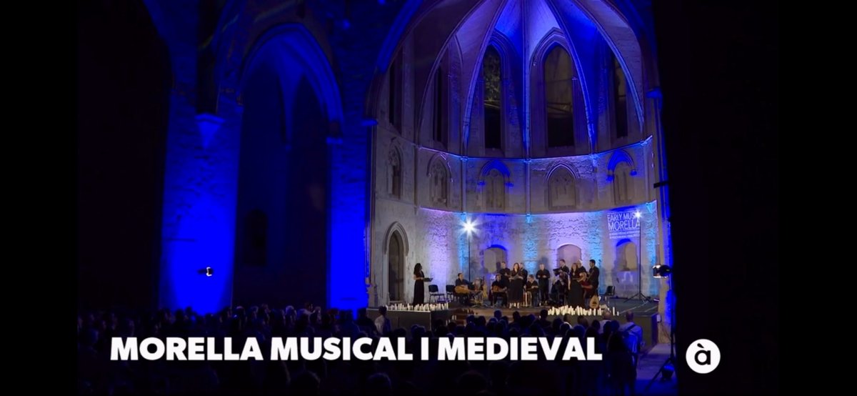 codeposa's tweet image. Un equip de Comunicacions dels Ports va cobrir anit l’inici de l’Early Music Morella per a À Punt NTC
🎥🎤
#Morella #ElsPorts #Castelló #ComunitatValenciana
▸apuntmedia.es/informatius/a-…