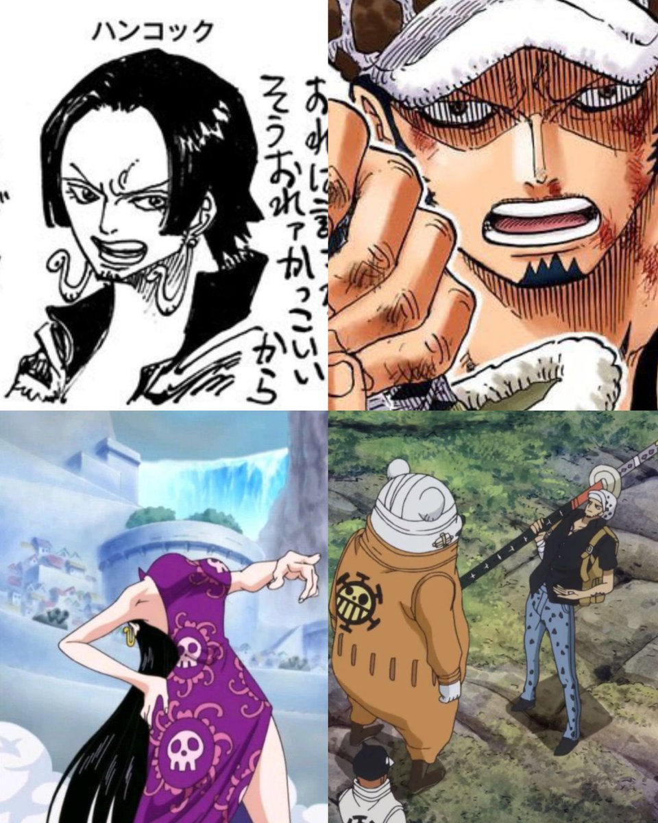 miyzenx's tweet image. Reminder that canonically Law is the Most Handsome Man in the verse๐ฅ