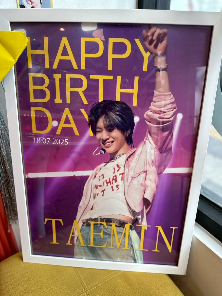 ฉลองส่งท้าย BD Project "Taemin"
วันสุดท้าย ( 20/7/68)

15.00 พร้อมกัน
จับฉลากรับรูป Photo gallery 
แจกหมดทุกใบ!! รวมทั้งแผ่นใหญ่ A2 ด้วยนะ

GAW ยังมีอยู่ ใครยังไม่มา พรุ่งนี้วันสุดท้ายแล้ว
📍At  Proportion espresso bar ( ลาดพร้าว 1/1 )
#Taemin #SHINee #EverydayisTaeminsday