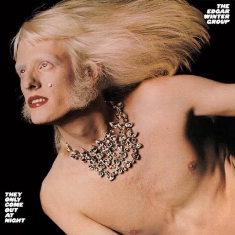 Albums2Hear's tweet image. #albumsyoumusthear The Edgar Winter Group - They Only Come Out at Night - 1972