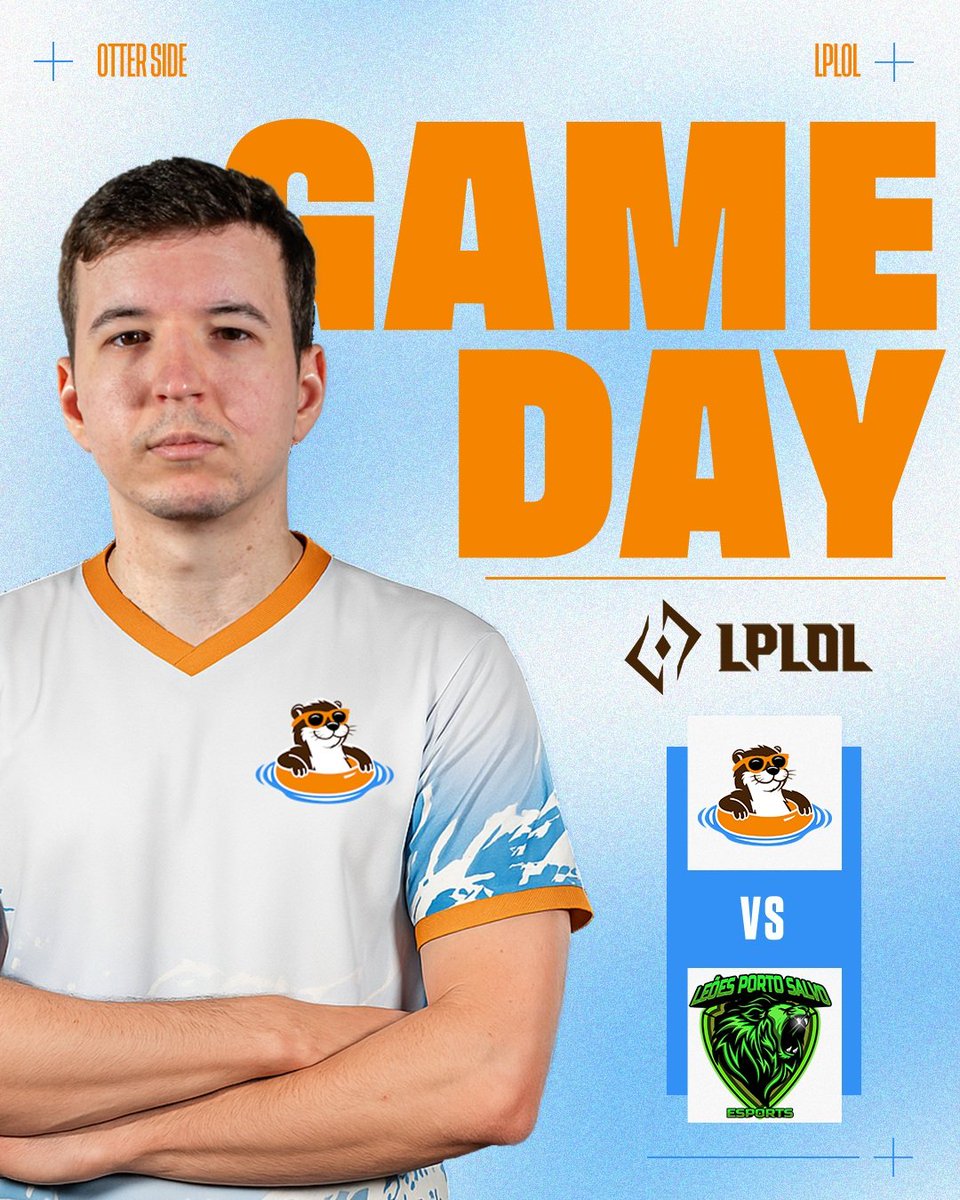 Agora versus o nosso primeiro adversário,os
<a href="/leoesps_esports/">Leões Porto Salvo Esports</a> no qualificador da <a href="/lplol_pt/">LPLOL</a>!
Venham dar um mergulho connosco!
#DiveDeepRiseVictorious
#ottersfighting
🕴️
<a href="/Rpramp14/">Renato Pereira</a>
🔫
<a href="/bayonettalol1/">Samet (Bayonetta)</a>
<a href="/bicas64/">Bicas</a>
<a href="/silk_lol/">SILK</a>
<a href="/Creepan0/">Creepano</a>
<a href="/zeluis__22/">Zé Luís</a>