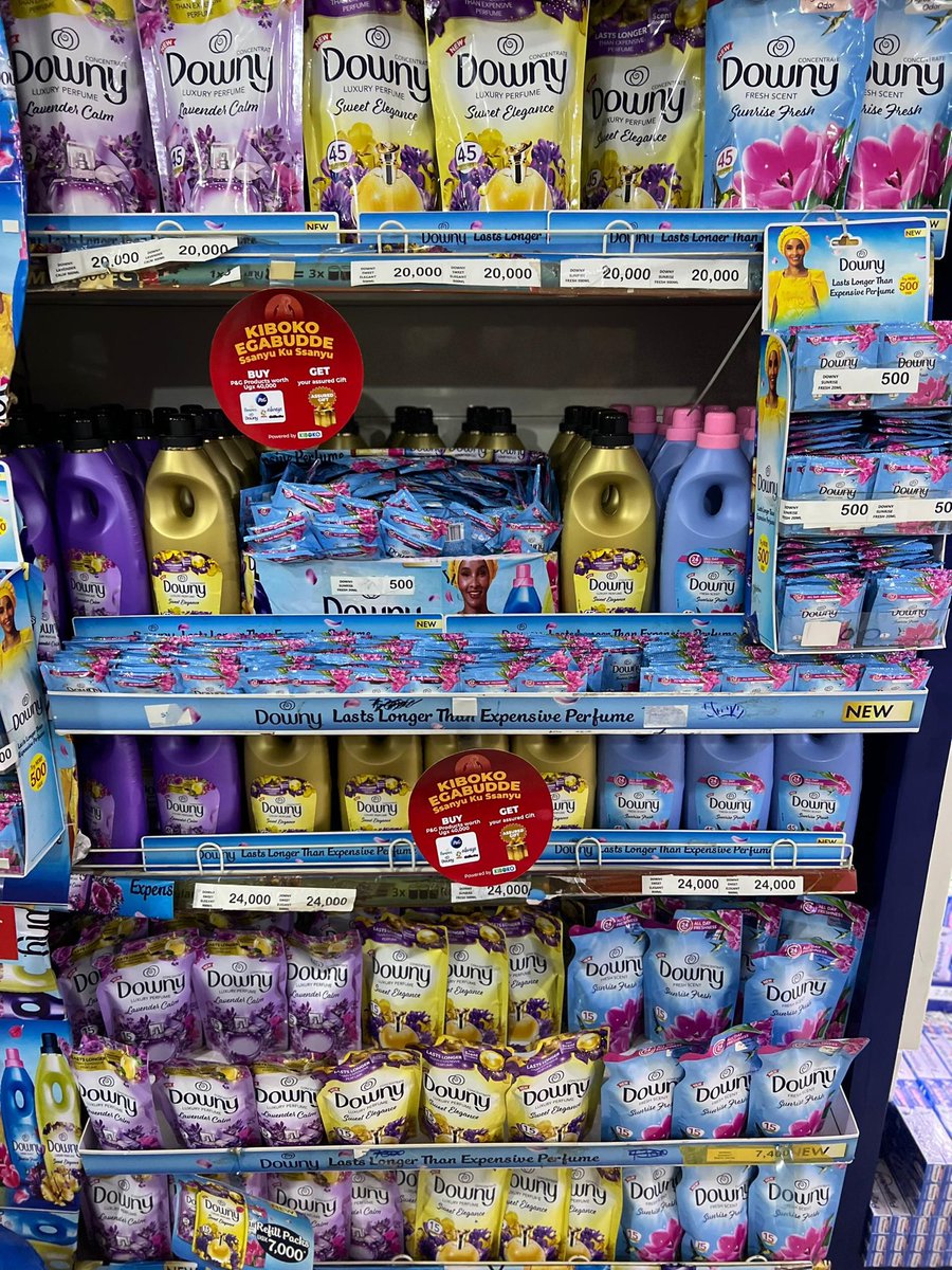 MaamaUganda02's tweet image. From Ariel,downy,Always to Gillette and pampers Purchase any of P&G products worth 40k and win instant prizes including a 4 door Clikon fridge in #KibokoEgabudde campaign