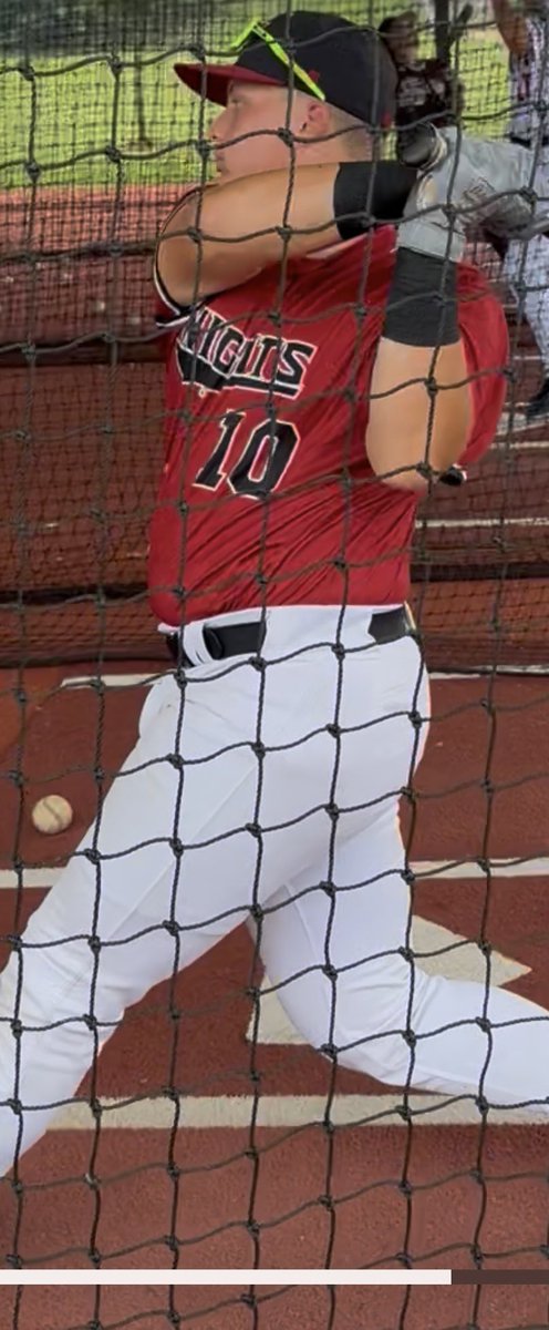 Knights 16u National summer recap -
<a href="/CampbellCarp10/">Campbell Carpenter</a> is a C/1B who just keeps getting better and better. Excellent receiver and manages/calls the game at an elite level. Also hit 0.346 w RISP and 0.427 OBP. Big year ahead! #RepTheK