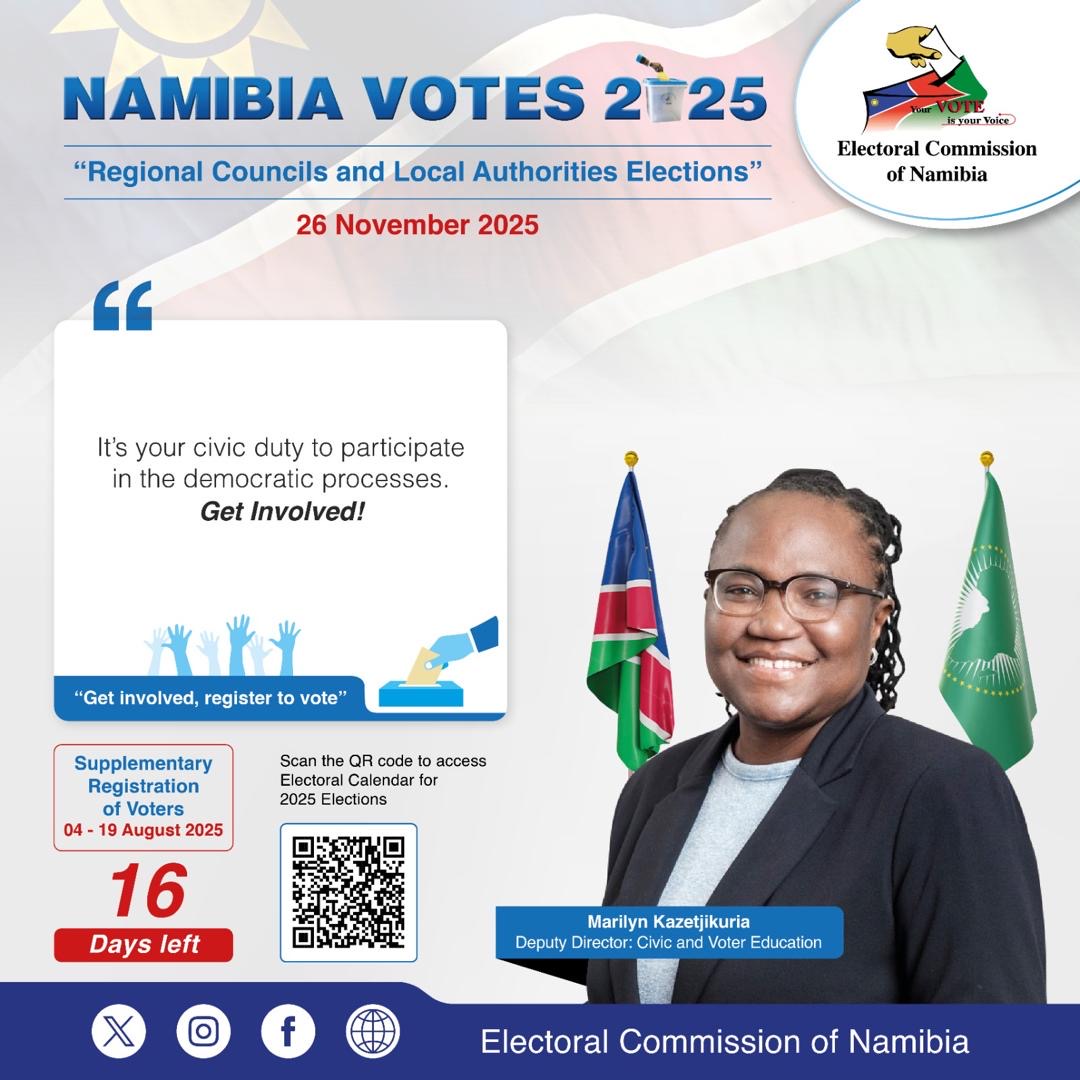 Electoral Commission of Namibia (@ecn_namibia) on Twitter photo 