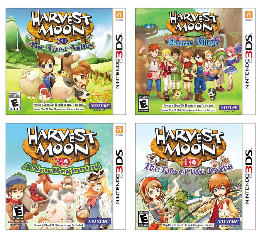 VideoGamesPlus_'s tweet image. All Harvest Moon 3DS games are on sale at VGP!
👉tinyurl.com/dxd7erdj
A New Beginning $24.99 / 18.19 USD
Lost Valley $29.99 / 21.99 USD
Sky Tree Village $29.99 / 21.99 USD
Tales of Two Towns $29.99 / 21.99 USD
Enjoy Free shipping when you spend $75 / 55 USD