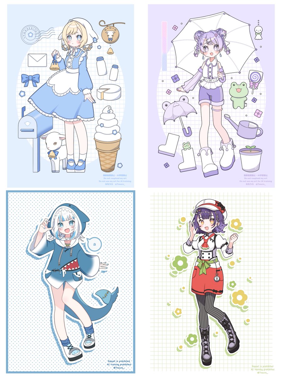 7naura_'s tweet image. 創作ちゃんとVTuberさんのファンアートを描いています🌷
可愛い女の子が好きです🎀
全反応ゆっくり巡回します!
#絵描きさんと繋がりたい
#夏の創作クラスタフォロー祭り
#三連休はフォロワーさんが増えるらしい