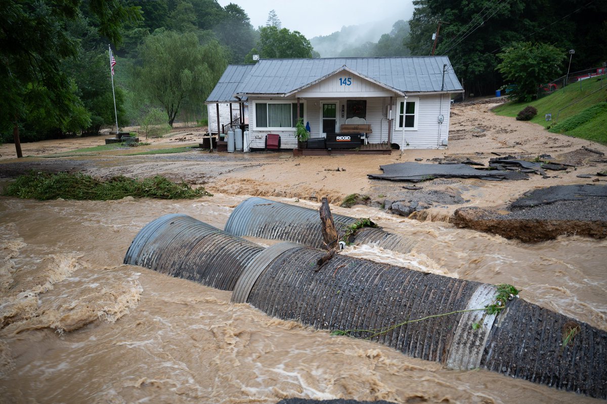 babowling12's tweet image. Some images from last nights flooding in Dante just as we were able to get in and start going door to door checking on residents.
I’m working today to take a load of supplies and donations to St Paul for the families affected that are in need of Diapers/formula/sanitary wipes.…