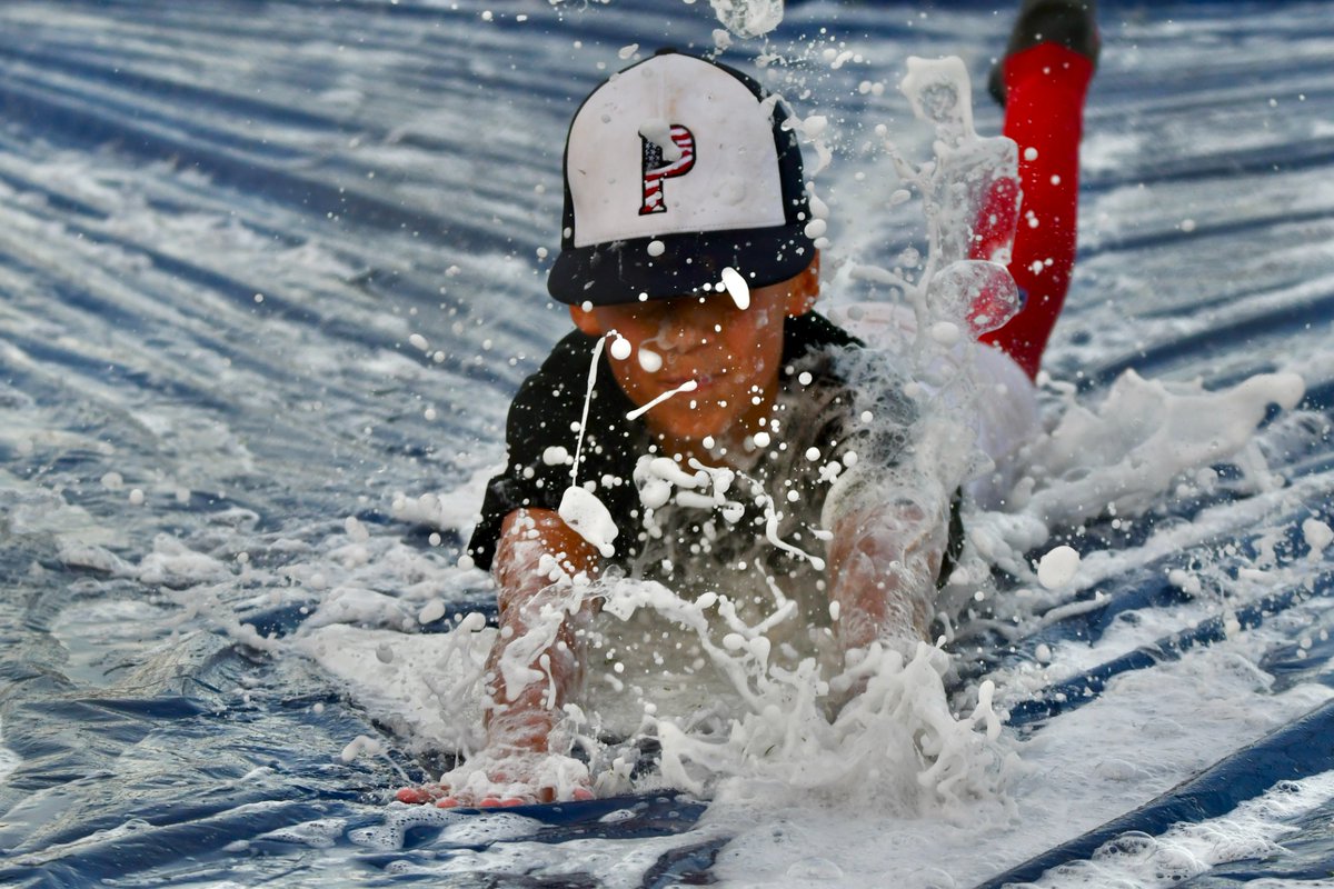 #SabreBoys Summer Baseball Camp is in the books! 

No summer baseball camp is complete without sliding practice! 💦

📸 @mayhemsportsphotos