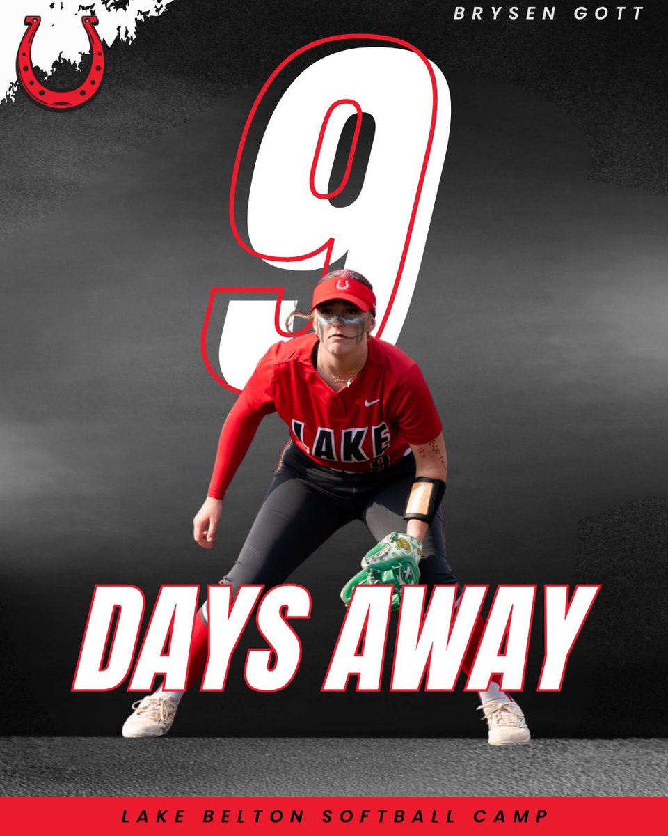 Lake Belton Bronco Softball (@lbbroncosb) on Twitter photo We are <a href="/BrysenGott/">Brysen Elizabeth Gott</a> days away from Lake Belton Softball Camp‼️ Come out & join us for a great few days of FUN!
#G3 We are <a href="/BrysenGott/">Brysen Elizabeth Gott</a> days away from Lake Belton Softball Camp‼️ Come out & join us for a great few days of FUN!
#G3