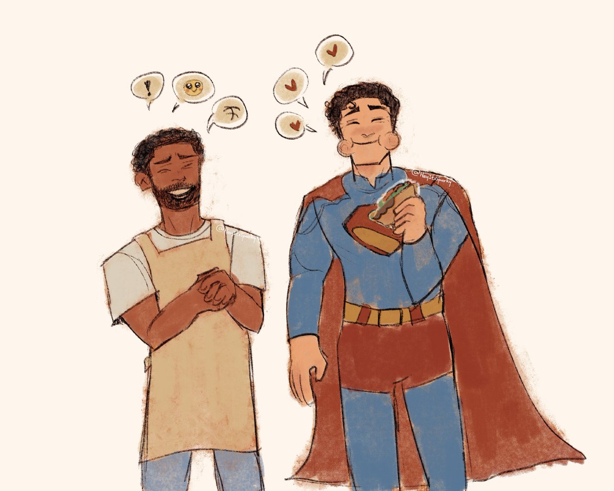 HeyItsSparky's tweet image. some heroes don’t wear capes 🧡
#Superman #SupermanMovie