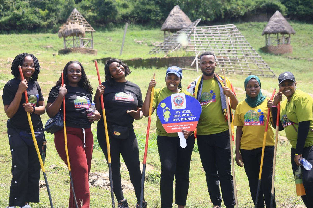 TACSEVU's tweet image. Just like one needs a stick or a friend to support them while taking a step in a hike, girls need support of menstrual products!
Note: It's a need, not a want!
Cheers to the #Hike4GirlsUg 2025 champions.
@RaisingTeensUg2