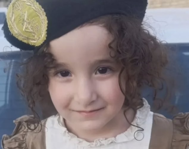 Askharfeldman's tweet image. این بچه سه ساله رو توی خمین به رگبار بستند! کسانیکه با ویدئوهای تجریش خشتک میدریدند و غیرنظامی غیرنظامی میکردن الان کجان؟حرفی سخنی هشتگی چیزی؟
#رها_شیخی