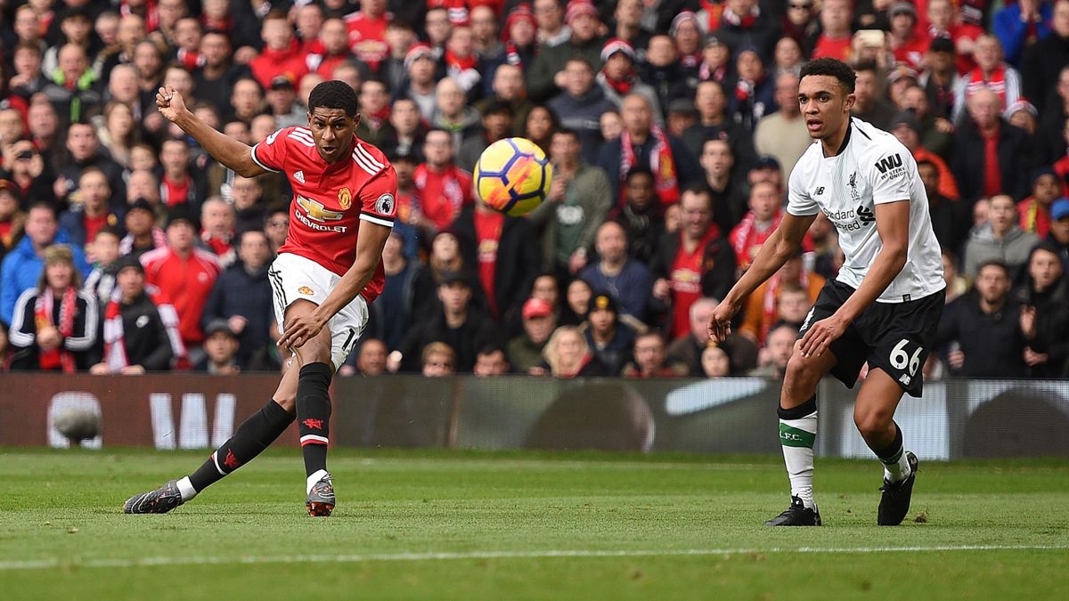 UTDRivon's tweet image. From England to Spain, Marcus Rashford will always haunt Trent 😭