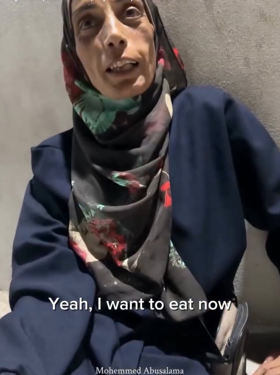 GazaMartyrs's tweet image. “I want to eat because I haven’t eaten for five days”
Don’t ignore her voice.
she’s still hungry!