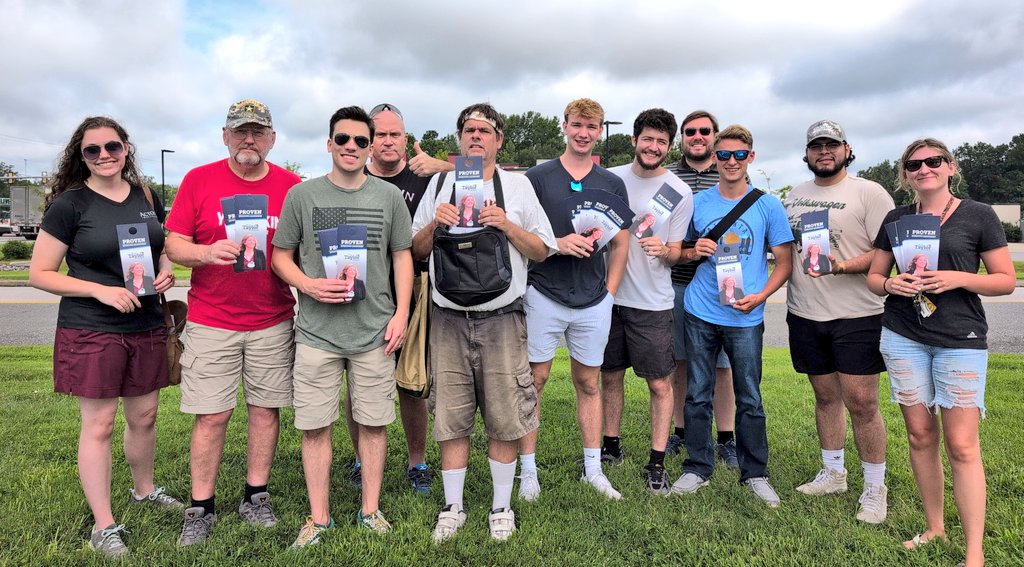 tffactionva's tweet image. On the doors in District 82!

We&apos;ve got a great crew this morning from Greater Richmond YRs, the Chesterfield GOP&apos;s Absentee Voter Team, and TFFA.

YUGE Thanks to all of our fantastic volunteers!