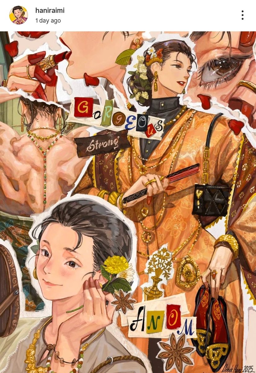 I imagine Dewangga is the one who made this collage
#oc #witchesofthearchipelago #illustration