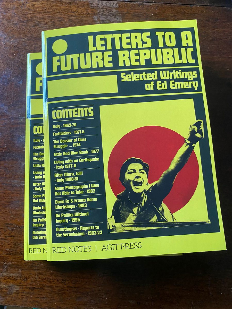 pressagit's tweet image. A very exciting post day - proofs for Ed Emery’s ‘Letters to a Future Republic’ have arrived!
They’ll be available to order very soon, and with a limited print run. Watch this space