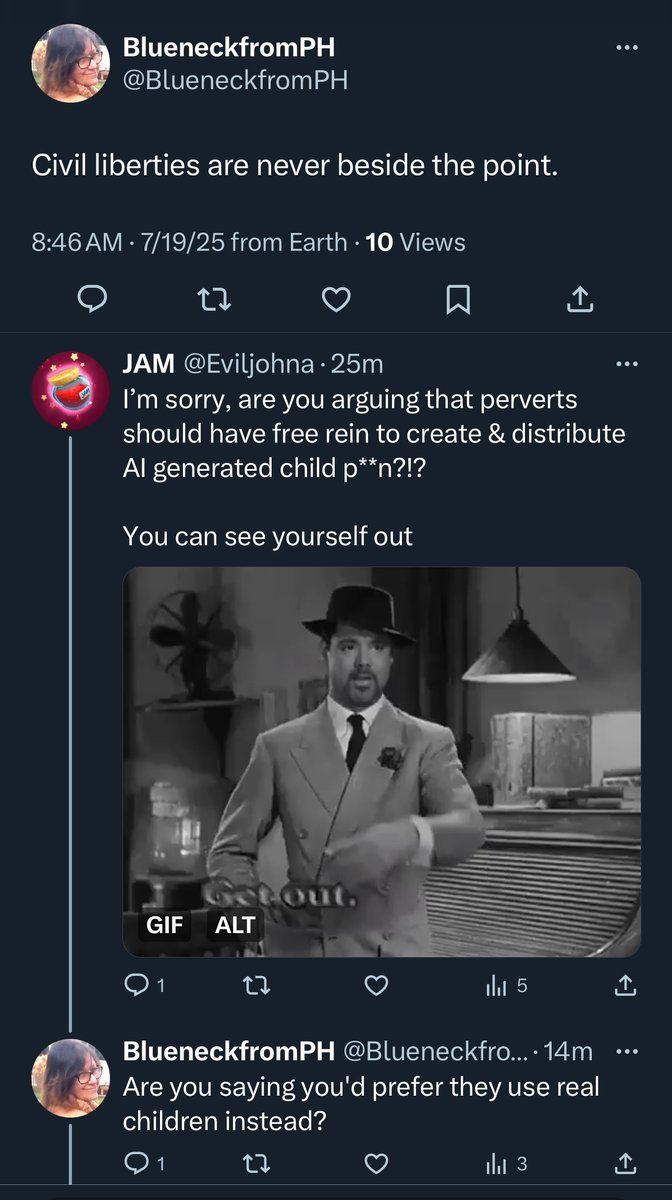 Eviljohna's tweet image. People are really out here jumping at the chance to defend perverts
This person seems to follow a few people I know. You may want to shake them loose