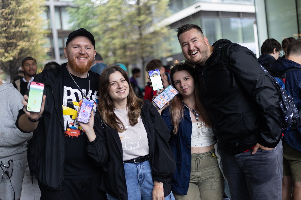 pokemongoappuk's tweet image. 🇬🇧 London, you’re showing up strong! 🤝
The city’s buzzing with battles, trades & surprise encounters.
✅Field Research? Completed.
✅Raids? Crushed.
✅Catches? Too many to count.
Still time to GO! Share your best moments with #PokemonGORoadTrip! 📸
#PokemonGO #gaming #event
