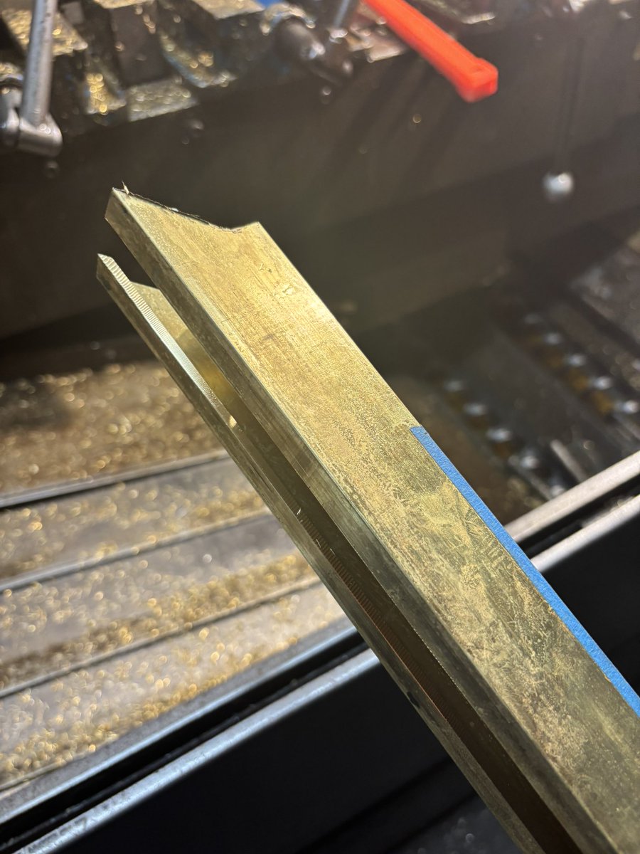 scottastronaut's tweet image. This connection detail for welding is magnificent! Look at that slot!