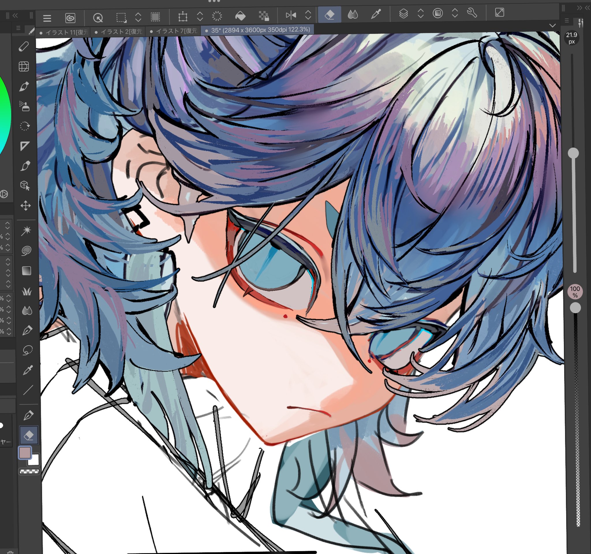 僕が描いた絵 この商品は僕が中学生の頃に描いた絵です。