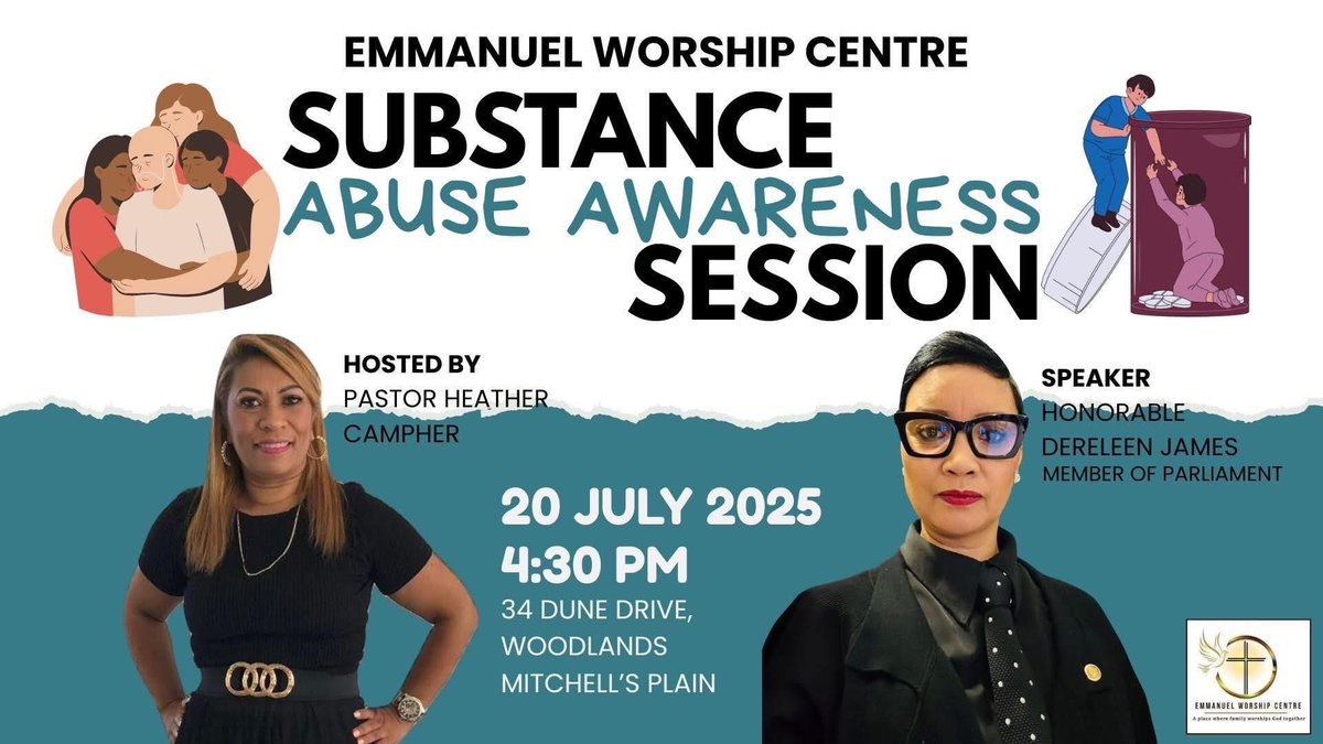 DereleenJ's tweet image. Our work extends beyond the corridors of Parliament. This is where I love being, with the people. Tomorrow all roads lead to the drug infested community of Mitchell’s Plain to support many affected families. @HermanMashaba