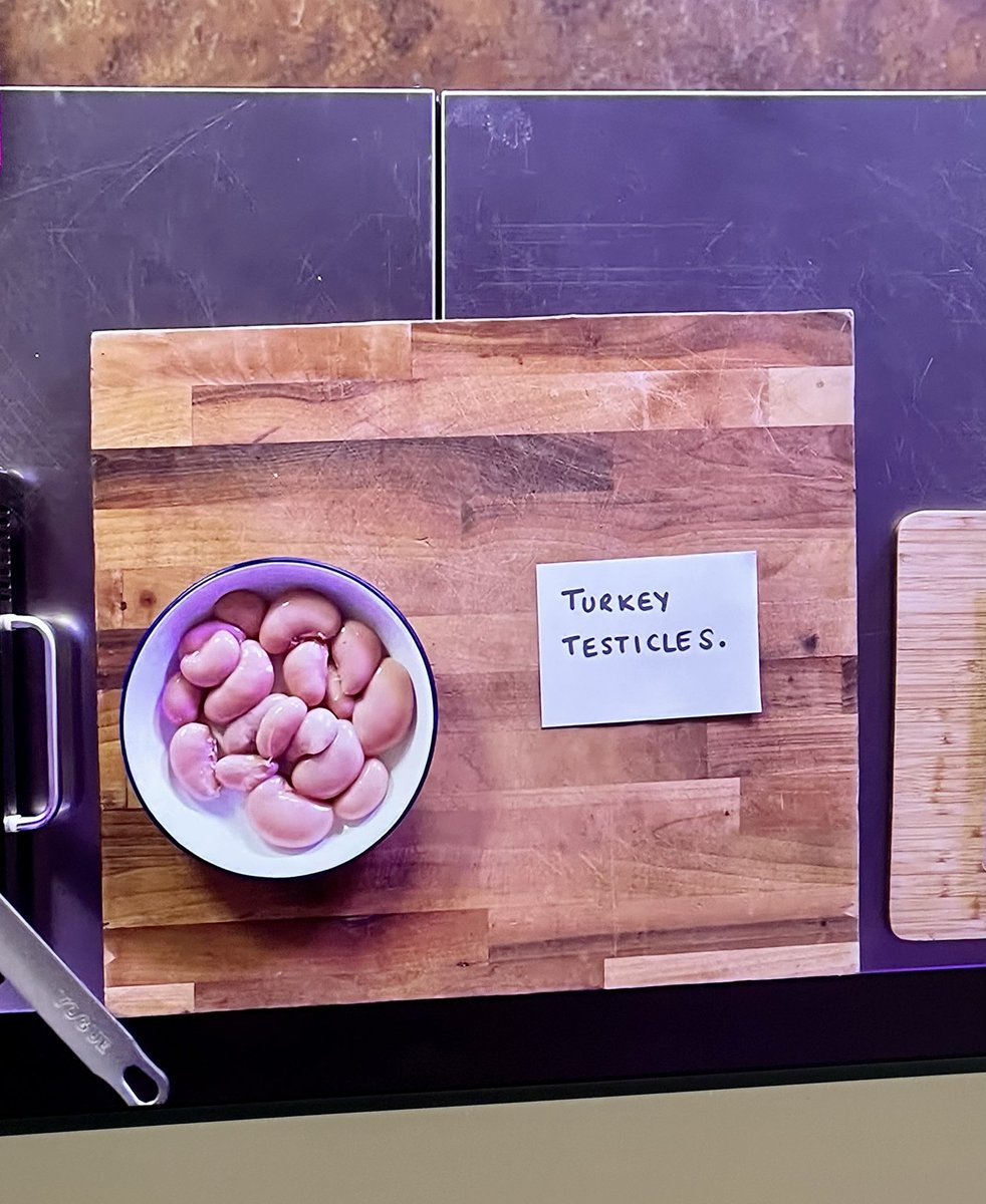 AnnCecilieN's tweet image. What’s wrong babe? Have you never seen a grown man frantically salt his testicles before? #DoingThyme @sortedfood