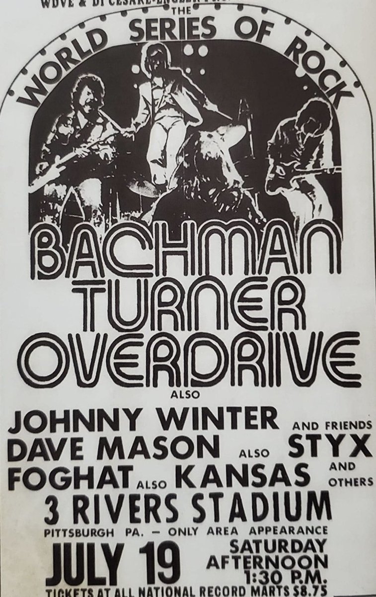 RandysVinylTap's tweet image. 50 years ago today! Bachman-Turner Overdrive #rocknroll #ontheroad #keeptherockrolling