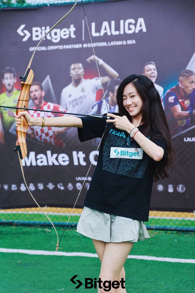 #Bitget 的箭射进我心里了🏹
很高兴能面基这么多大佬，谢谢大家在暴风雨前夕都来支持我们的活动！❤️

我们下次再见！！ <a href="/Bitget_zh/">Bitget中文</a> <a href="/xiejiayinBitget/">谢家印</a> <a href="/33Bitget/">33💙Xandi</a> <a href="/Bitgetyaya/">雅雅子</a> <a href="/bitgetglobal/">Bitget</a>