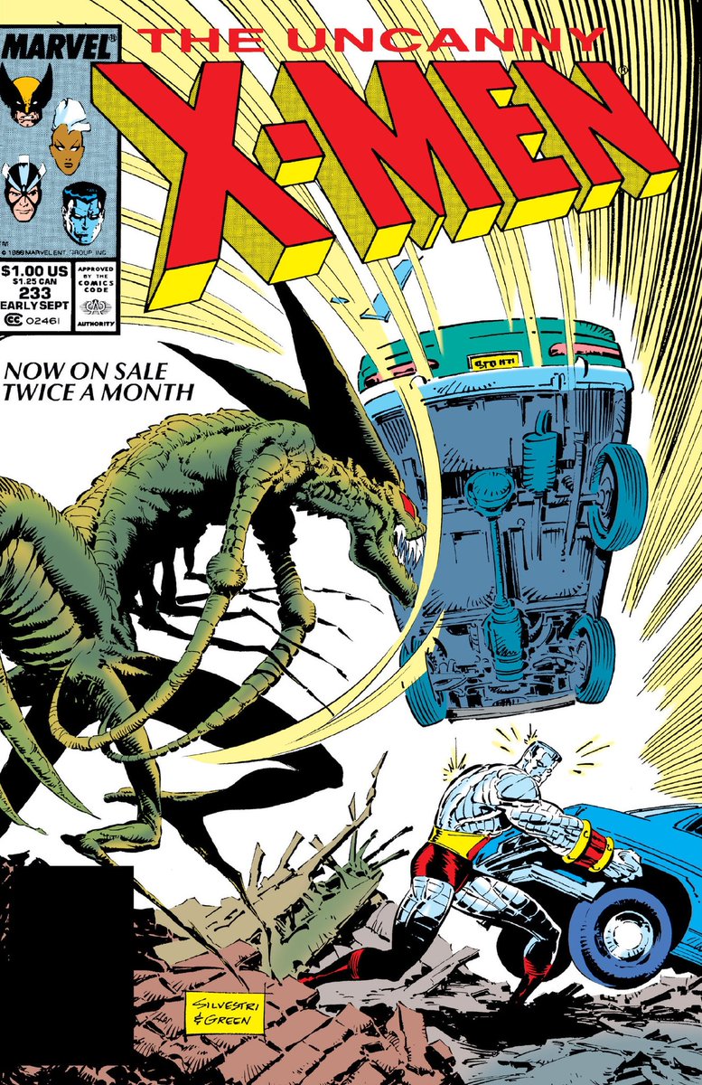Nacho_Rolero's tweet image. Saga épica de los Uncanny X-Men! La primera saga que leí y que me enganchó para siempre! @MarvelSpain Con un Coloso y un Lobezno brutales!