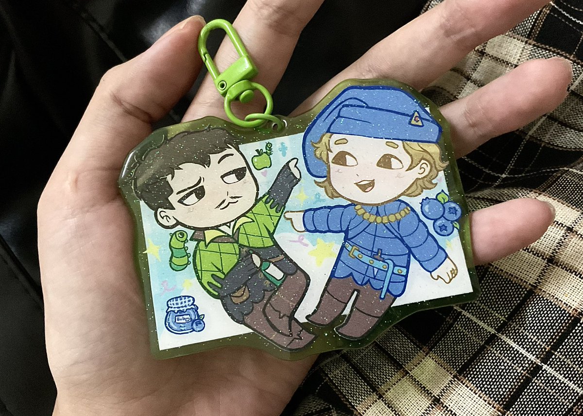 kunnuscumnus's tweet image. Thanks so much for the lovely keychain @mausfangers and for the great packaging too! @aernd66
They’re so adorable 🥺💚💙