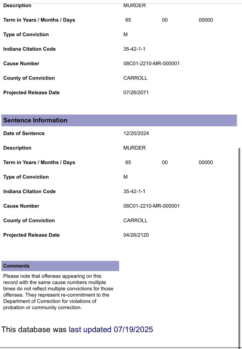 angelaganote's tweet image. OK, I really am on vacation, but I do have time before the plane leaves.
A lot of you want to know why Delphi convicted murderer Richard Allen was moved to an out of state prison.
I do not know, but he is now in Oklahoma according to online records. I searched the IDOC and it…