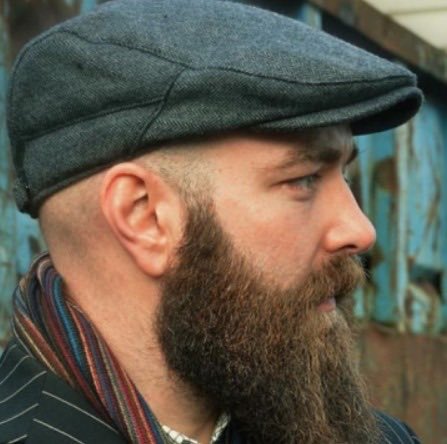 idoccor's tweet image. I’ve never seen someone who wasn’t bald wearing this style of hat. I found this picture by searching for “bald guy hat”
