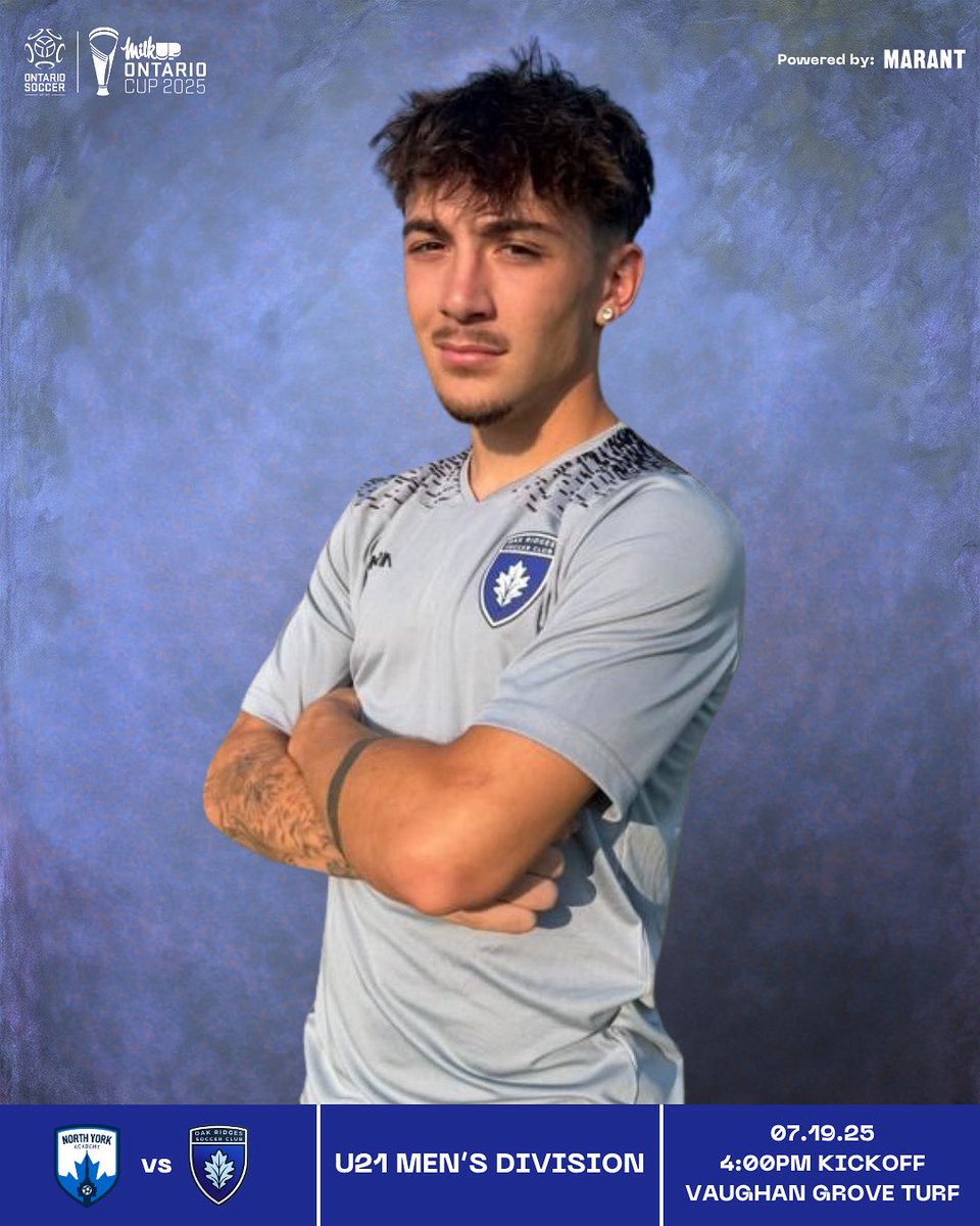 Semi-final action ⚽️

👕 | U21 Men
🆚 | North York Academy
🗓️ | July 19th, 2025
⏰ | 4:00 PM
🏟️ | Vaughan Grove Turf

Powered by <a href="/MARANTconstruct/">MARANT Construction</a> 

#yOuRSC