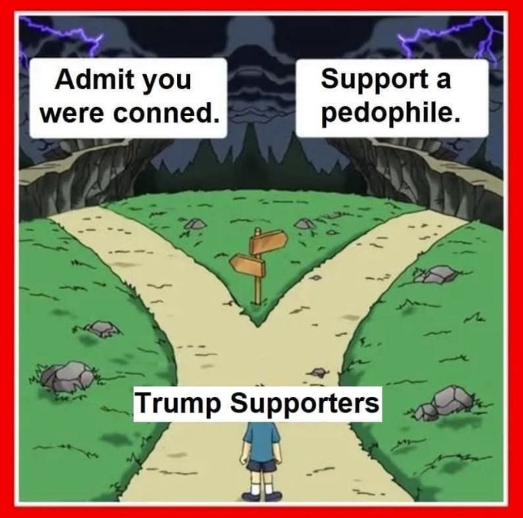 Must be tough, huh MAGATS?