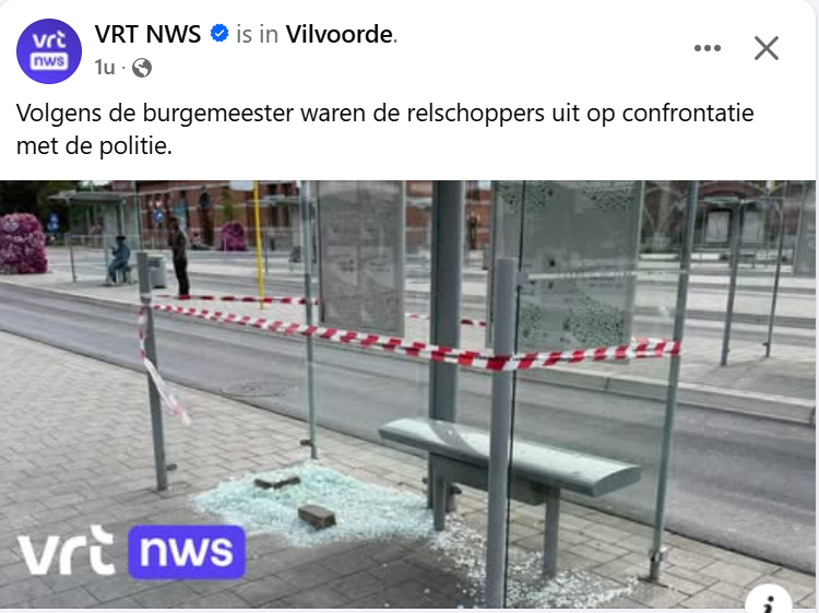 vanopstalbart1's tweet image. Diezelfde burgemeester (uiterst sympathiek man trouwens!) stemde 2 maanden geleden tegen onze motie om straffeloosheid voor minderjarige relschoppers strenger aan te pakken.
De luizen bijten dus al...
