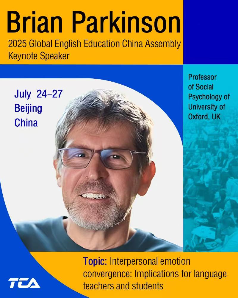Facial expressions, tone, gestures—these don’t just communicate emotion, they spread it. At 2025 Global English Education China Assembly, Oxford’s Brian Parkinson explores the science of emotional contagion in language learning. #ELT