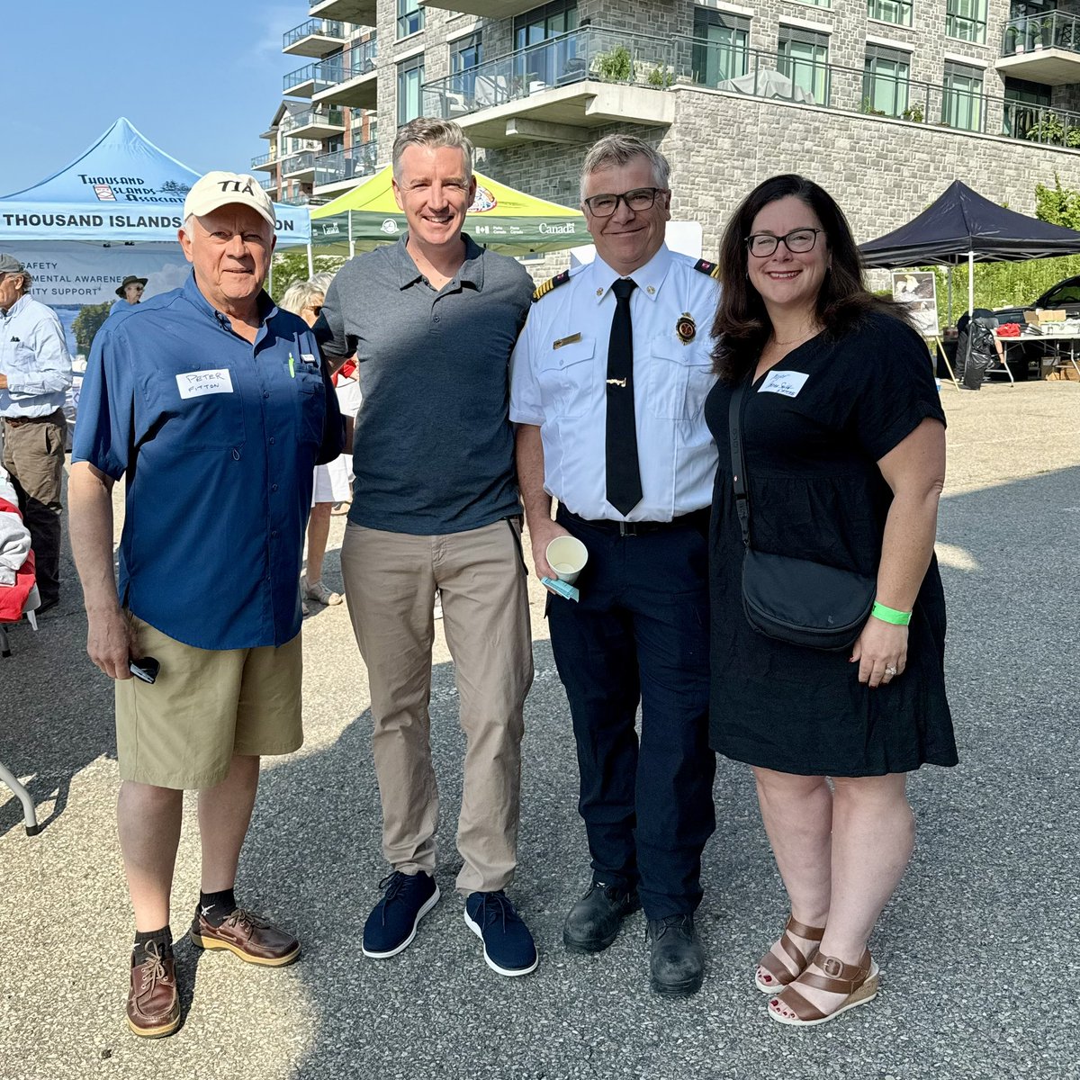 MikeBarrettON's tweet image. Great to join the Thousand Islands Association for their annual breakfast this morning.
A beautiful day on the River and a great turnout to support safety, stewardship, and community in one of Canada’s most iconic regions.