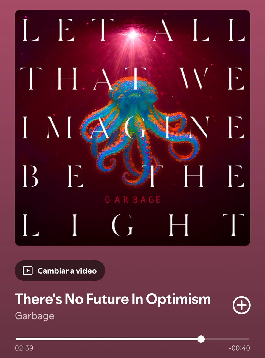 nd_locutor's tweet image. Por fin con tiempo para leer y escuchar un disco, en esta oportunidad, lo nuevo de #Garbage 🙌