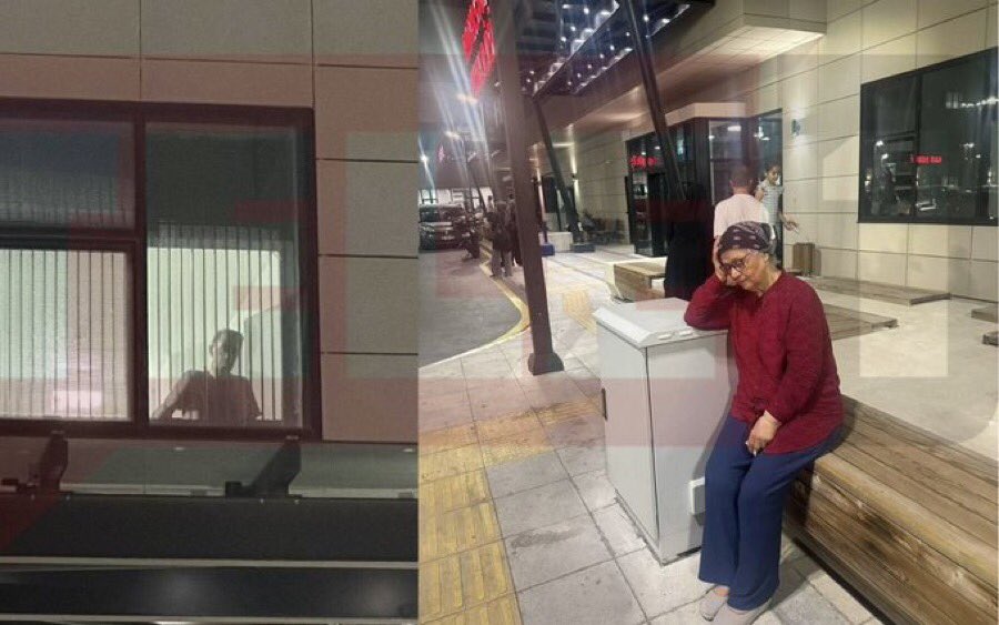 feyzi_fyzisbsrn's tweet image. Tutuklu Beylikdüzü Belediye Başkanı Murat Çalık, hastanenin 1. katındaki odasından 11. katındaki bir odaya alındı.
Çalık'ın ailesi "Birinci katın camından görüyorduk, görmeyelim diye 11.kata aldılar"