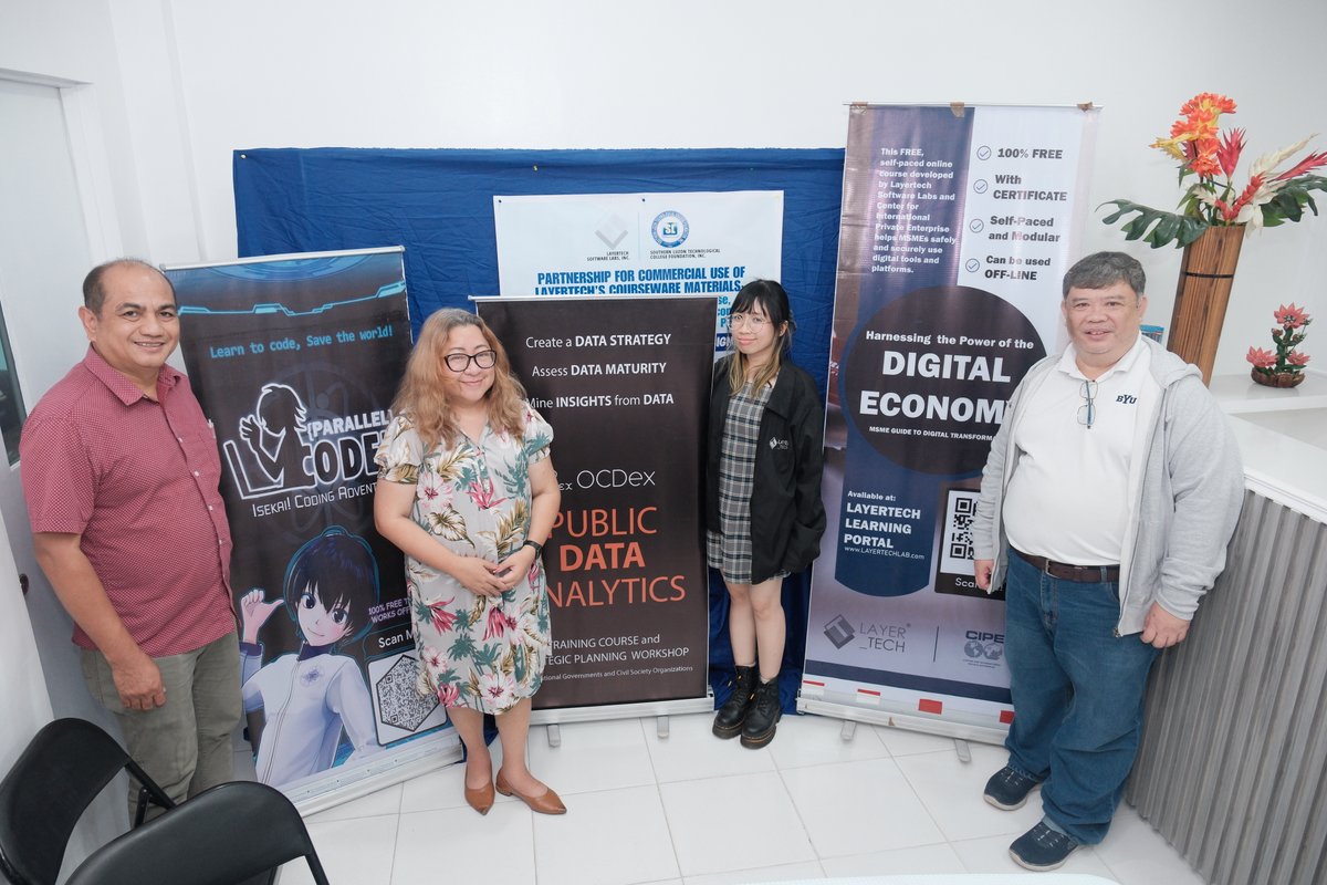 FreiSangil's tweet image. SLTCFI is now our official training partner! Take the #PDA, #HPDE, and #Learn2Code courses in SLTCFI! 
We will be rolling out upskilling programs for marginalized communities &  securing employment and business opportunities for them!
#OnBoardTheDigitalAge w/ #Layertech & #SLTCFI