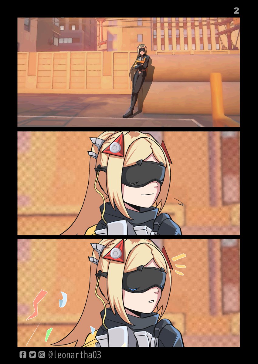 Leonartha03's tweet image. Trigger appreciation comic
#ゼンゼロ #zzzero   #triggerZZZ
