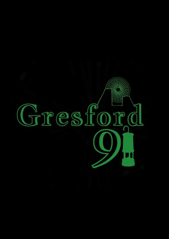 We are proud to present to you our official logo for the 91st anniversary of the Gresford Disaster.

We will have a range of merchandise to help commemorate this date as well as our events including a limited edition coin.
This logo was designed by Sharon Powell in our arts dept.
