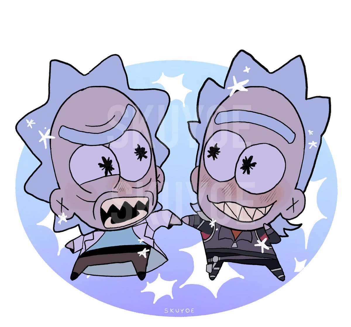 skuyoe's tweet photo. 💕💕

#RickandMorty #ricksanchez #rickprime #mortysmith #evilmorty https://t.co/9FI8a9jB3L