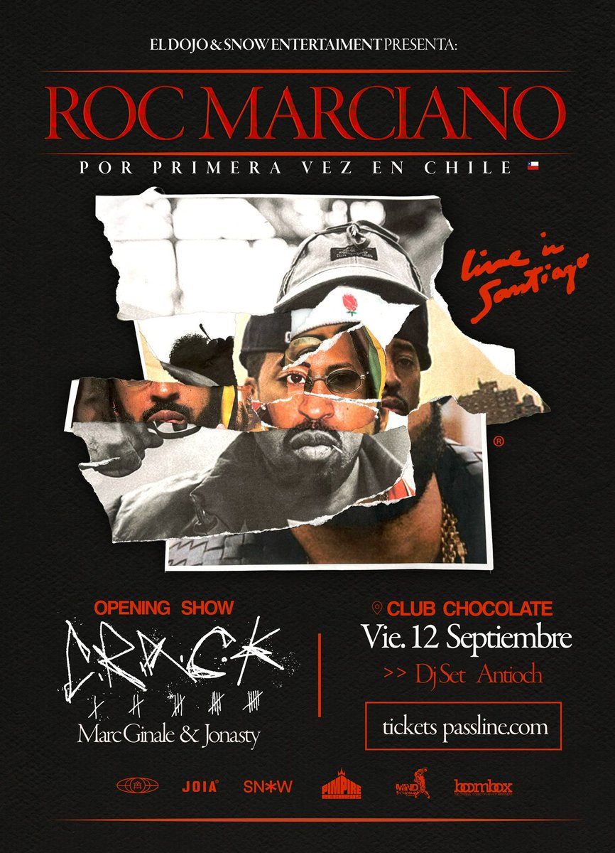 PIMPIRE_INTL's tweet image. SEPTEMBER 2025 | @rocmarci
SOUTH AMERICA
Buenos Aires, Argentina 🇦🇷
Santiago de Chile 🇨🇱
Bogota, Colombia 🇨🇴
🎫: tix.to/RocMarcianoSA