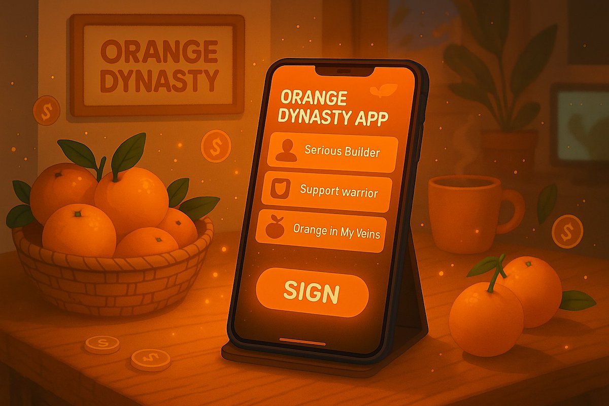 Hi_Riyah's tweet image. THE WAIT IS ALMOST OVER🤭…
We’ve eagerly anticipated the arrival of the ORANGE DYNASTY APP; and now ...
It's almost here.🍊
A dynamic platform where;
➤ Contribution meets recognition,
➤ Identity meets community, and
➤ Value is shared ; not just in words, but in action.…