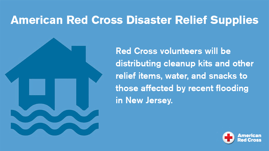 NJRedCross's tweet image. ATTN PLAINFIELD and GREEN BROOK residents affected by flooding:
This afternoon (Saturday, July 19), volunteers in Red Cross vehicles will be driving through impacted neighborhoods distributing cleanup kits, water and snacks.