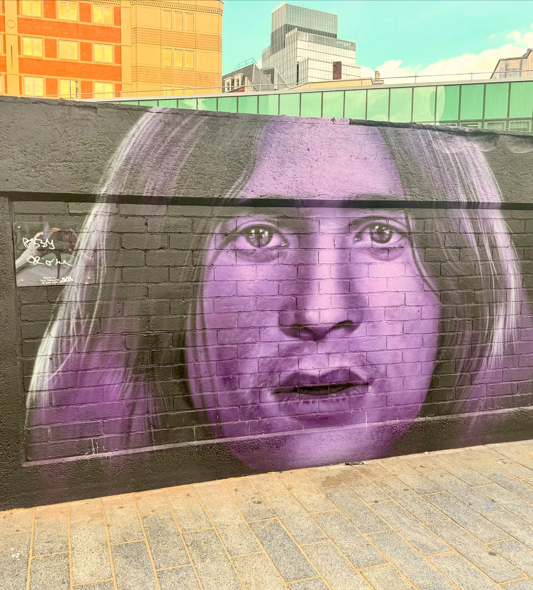 OzzyOsbourne's tweet image. The @Mr_Murals Navigation Street wall autograph is now under protective glass